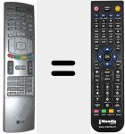 Replacement remote control for 6710V00151E