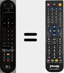 Replacement remote control for AKB30377808