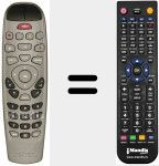 Replacement remote control for REMCON699