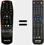 Replacement remote control for LN4000