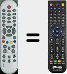 Replacement remote control for RC 903 (35883310)