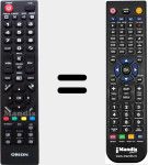 Replacement remote control for ORI001