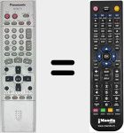 Replacement remote control for EUR7615KPO