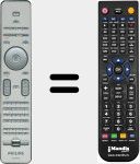 Replacement remote control for RC4490 (242254901809)