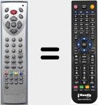 Replacement remote control for RCPT321516