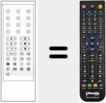 Replacement remote control for RC1000