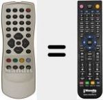 Replacement remote control for RC1113305 00