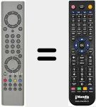 Replacement remote control for RC 1546 (20185939)