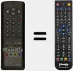 Replacement remote control for RC2134