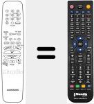 Replacement remote control for RC302S