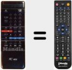 Replacement remote control for RC40S