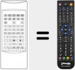 Replacement remote control for RC510