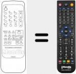 Replacement remote control for RC BQ