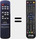 Replacement remote control for RR-930