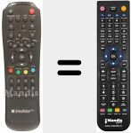 Replacement remote control for REMCON705