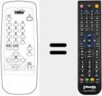 Replacement remote control for REMCON218