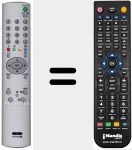 Replacement remote control for RM-EA 005 (147942811)