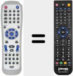 Replacement remote control for REMCON360