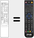 Replacement remote control for REMCON1144