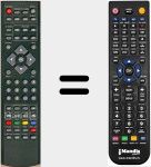 Replacement remote control for XMURMC0036