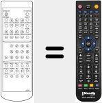 Replacement remote control for UKV 603