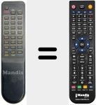 Replacement remote control for REMCON1413