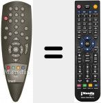 Replacement remote control for REMCON060