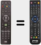 Replacement remote control for RC1314607 00