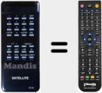 Replacement remote control for RC423