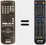 Replacement remote control for RMT-D 120 P (141898931)