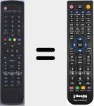 Replacement remote control for D80002407