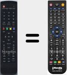 Replacement remote control for D80002507