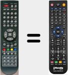 Replacement remote control for RC52EVO