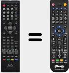 Replacement remote control for 076R0RD011