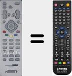 Replacement remote control for 21413000