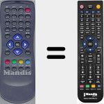 Replacement remote control for Orbitech004