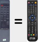 Replacement remote control for Others004