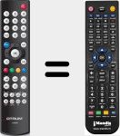 Replacement remote control for Otrum002