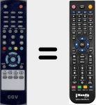Replacement remote control for PremioST4WH