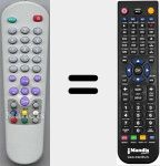 Replacement remote control for 864401