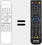 Replacement remote control for 4400