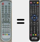 Replacement remote control for 0118020114