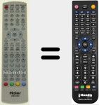 Replacement remote control for HTR-273U (0094013897U)