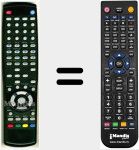 Replacement remote control for S8000CIPVR