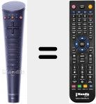 Replacement remote control for IMC 500 (10237350)