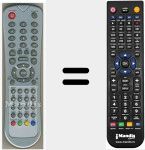 Replacement remote control for 0118020111