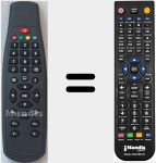 Replacement remote control for RC642720