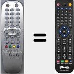 Replacement remote control for RT352111