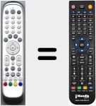 Replacement remote control for PRC30