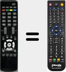 Replacement remote control for RC2960 (30068666)